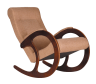 Кресло-качалка Ланкастер Т3, бежевая ткань